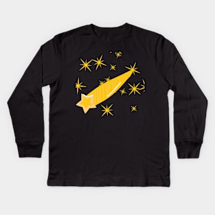 golden star Kids Long Sleeve T-Shirt